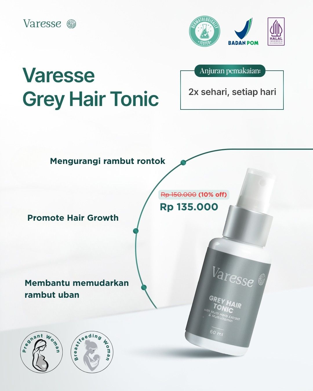 Varesse Grey Hair Tonic