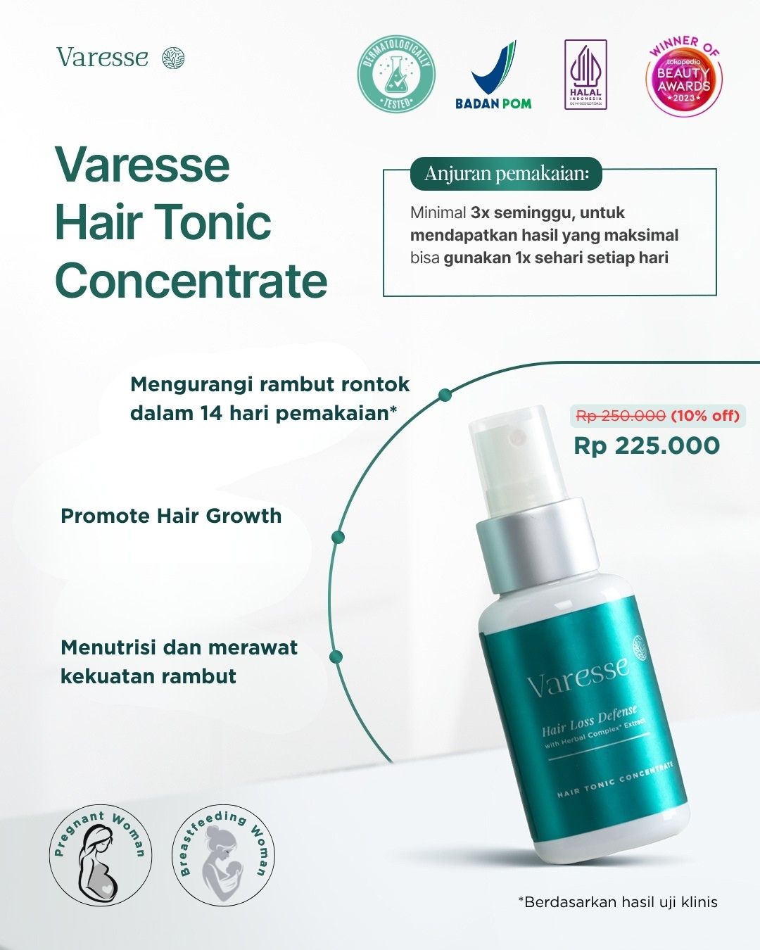 Varesse Hair Tonic Concentrate